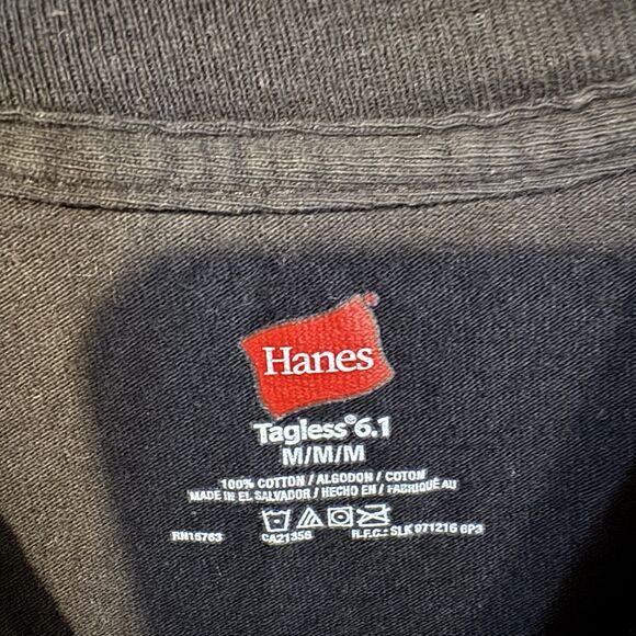 Taco Joint T-Shirt Medium Black Double Sided Short Sleeve Flying Wings Texas - Picture 4 of 7